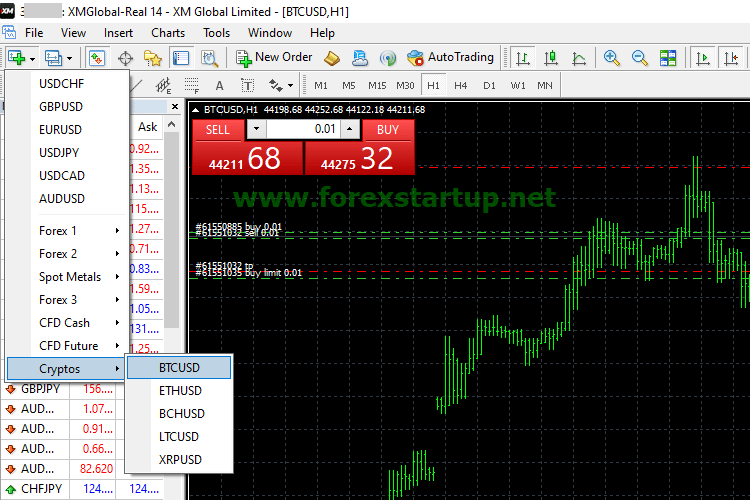 bitcoin-on-xm-เทรดบิทคอยน์ XM ด้วยแพลตฟอร์ม MT4